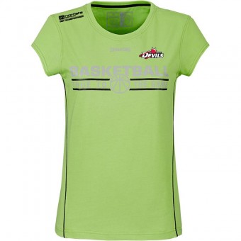 White Devils Team T-Shirt 4her Damenshirt flash grün-schwarz | M