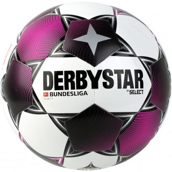 DERTEAMSPORTPROFI.DE | Derbystar Bundesliga Club TT Fußball Trainingsball  weiß-pink-grau | 5 | online kaufen