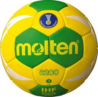 Molten H3X3200-YG Handball Trainingsball IHF Special Edition gelb-grün | 3