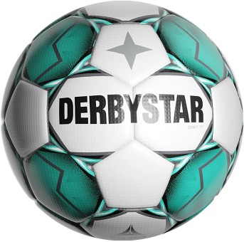 Derbystar Orbit TT v22 Fußball Trainingsball weiß-türkis-grau | 5