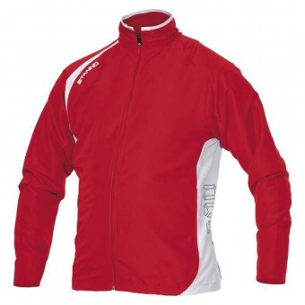 Stanno Toronto Taslan Top Full Zip Trainingsjacke rot-weiß | XL