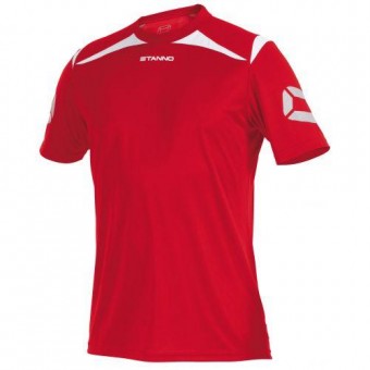 Stanno Forza T-Shirt Kurzarm rot-weiß | XL