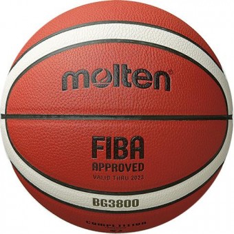 Molten B6G3800 Basketball Spielball FIBA orange-ivory | 6