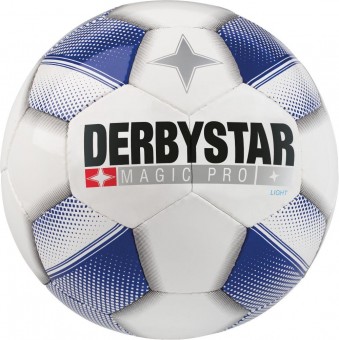 Derbystar Magic Pro Light Fußball Jugendball weiß-blau | 4