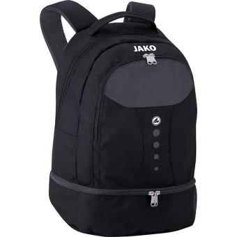 JAKO Rucksack Striker Backpack schwarz-grau | 0 (One Size)