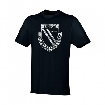 JAKO FC Energie Cottbus T-Shirt Vintage schwarz schwarz | XXL