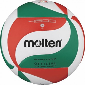 5 Molten Volleyball DVV 2 Wettspielball Spielball weiß/grün/rot V5M4800 Gr 
