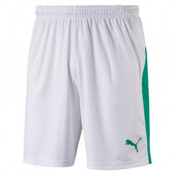 PUMA LIGA Shorts Trikotshorts Puma White-Pepper Green | XXL