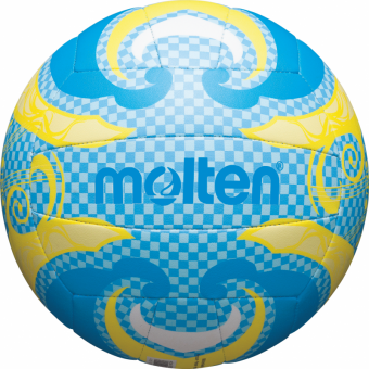 Molten V5B1502-C Beachvolleyball Freizeitball blau-gelb | 5