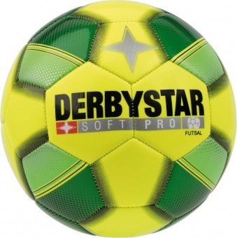 Derbystar Soft Pro Futsal Fußball Futsalball gelb-grün-schwarz | 4