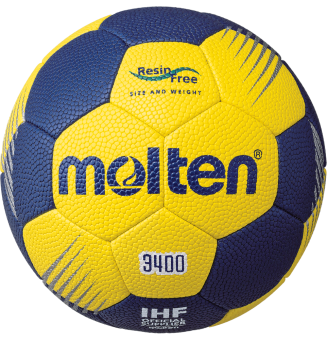 H0F3400-YN Handball Top Trainingsball gelb-blau | 0
