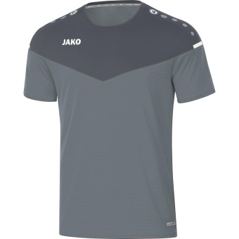 JAKO T-Shirt Champ 2.0 Trainingsshirt steingrau-anthra light | 42
