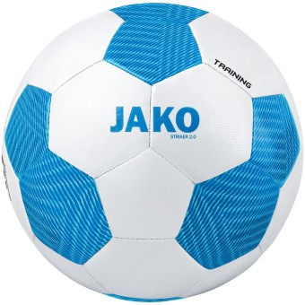 JAKO Trainingsball Striker 2.0 Fußball weiß-JAKO blau | 5