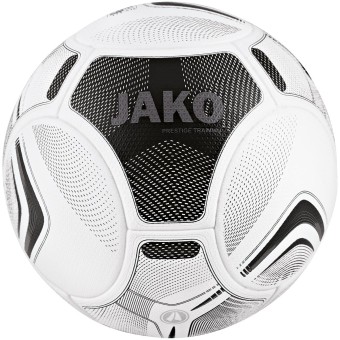 JAKO Trainingsball Prestige Fußball weiß-schwarz-steingrau | 5