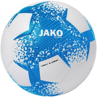 JAKO Lightball Performance Fußball Jugendball weiß-JAKO blau | 5 (290g)