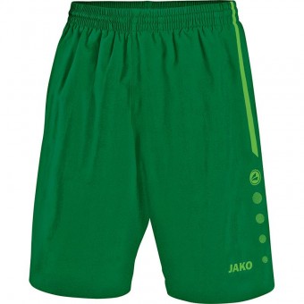 JAKO Sporthose Turin Trikotshorts grün-sportgrün | XL