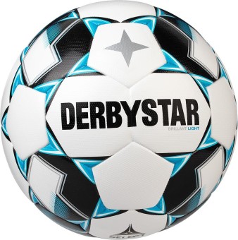 Derbystar Brillant Light DB Fußball Jugendball weiß-blau-schwarz | 4