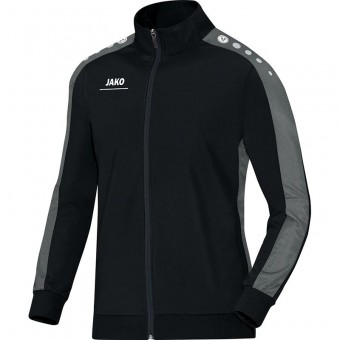 JAKO Polyesterjacke Striker Trainingsjacke schwarz-grau | XL