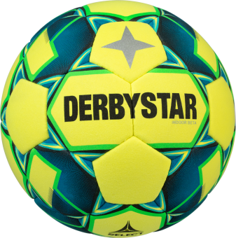 Derbystar Indoor Beta Fußball Hallenball gelb-blau-grün | 5