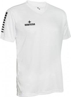 Derbystar Contra Trikot Trikot Kurzarm weiß-schwarz | XL