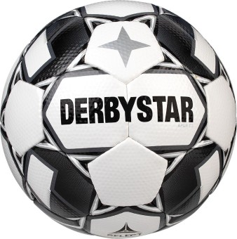 Derbystar Apus TT Fußball Trainingsball weiß-schwarz | 5