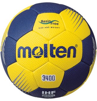 H3F3400-YN Handball Top Trainingsball gelb-blau | 3