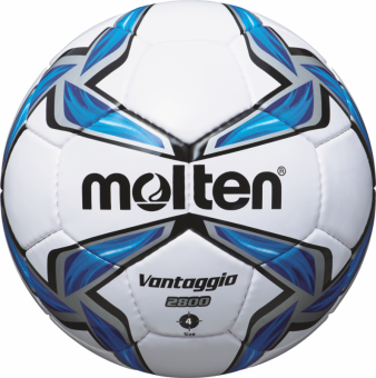 Molten F4V2800 Fußball Trainingsball weiß-blau-silber | 4