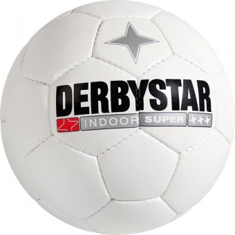 Derbystar Indoor Super Fußball Hallenball weiß | 4
