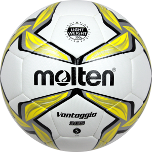 Molten F5V3135-Y Fußball Light Jugendball weiß-gelb-silber | 5