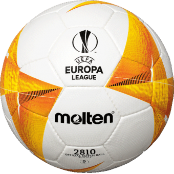 Molten F5U2810-G0 Fußball UEFA Europa Replika Trainingsball 2020/2021 weiß-orange | 5