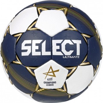 Select Ultimate CL v22 Handball Wettspielball weiß-blau | 2