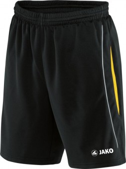 JAKO Sporthose Wembley schwarz-gelb-grau | 8 (XL)