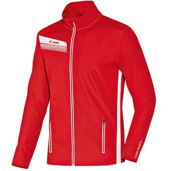 JAKO Jacke Athletico Trainingsjacke rot-weiß | XL