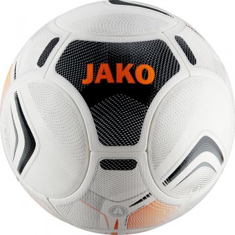 JAKO Spielball Galaxy 2.0 Fußball Wettspielball weiß-schwarz-orange | 5