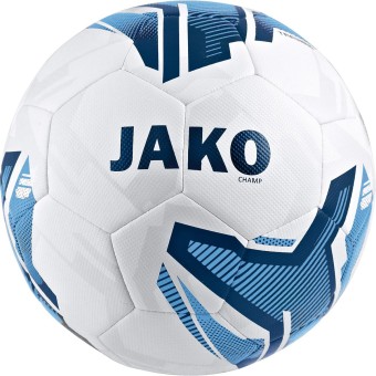 JAKO Trainingsball Champ Fußball Trainingsball weiß-skyblue-navy | 4