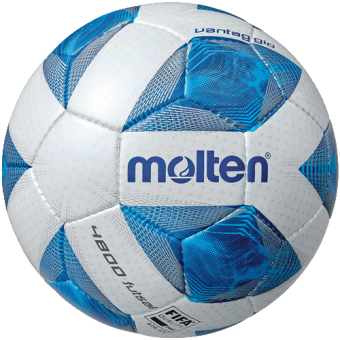 Molten F9A4800 Futsallball weiß-blau-silber | Futsal