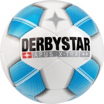 Derbystar Apus X-Tra Light Fußball Jugendball weiß-blau | 4
