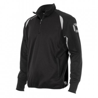 Stanno Riva Top Half Zip Trainingssweater schwarz-weiß | XXL