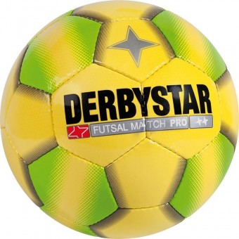Derbystar Futsal Match Pro Futsalball gelb-grün | 4