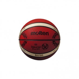 Molten M1G200-M9C Basketball Replika Minibällchen WM 2019 orange-ivory | Mini