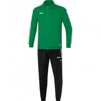 JAKO Trainingsanzug Polyester Striker 2.0 sportgrün-weiß | M