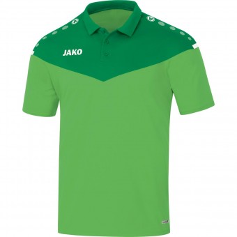 JAKO Polo Champ 2.0 Poloshirt soft green-sportgrün | 4XL