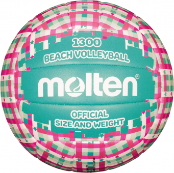 Molten V5B1300-CG Beachvolleyball Freizeitball cyan-grün | 5