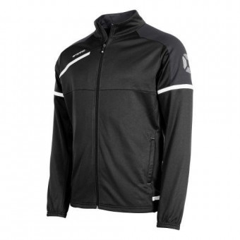 Stanno Prestige Top Full Zip Trainingsjacke schwarz-grau-weiß | XXL