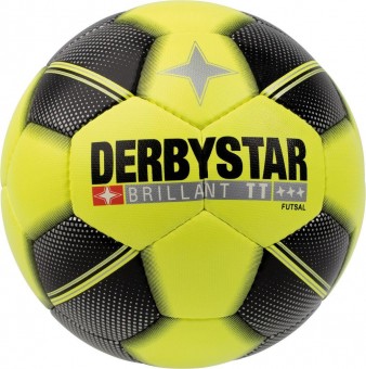 Derbystar Brillant TT Futsal Fußball Futsalball gelb-schwarz-grau | 4