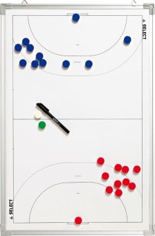 Select Taktiktafel Aluminium Handball weiß | 90 x 60 cm