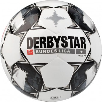 Derbystar Bundesliga Magic TT  Fußball Trainingsball weiß-schwarz-grau | 4