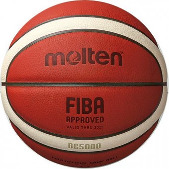 Molten B6G5000 Basketball Wettspielball orange-ivory | 6