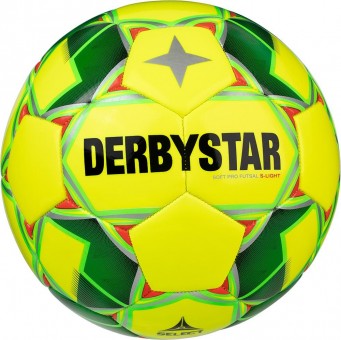 Derbystar Soft Pro S-Light Futsal Futsalball Fußball Jugendball gelb-grün | 3