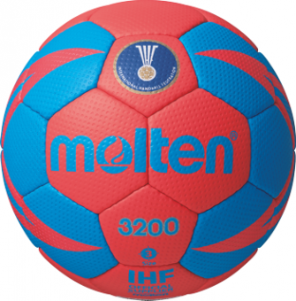 Hellblau Molten Handball Trainingsball Synthetik Leder Ball Orange 